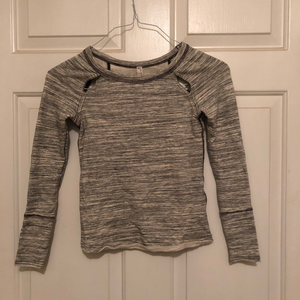 XS FP Movement Long Sleeve Shirt - Heather Gray